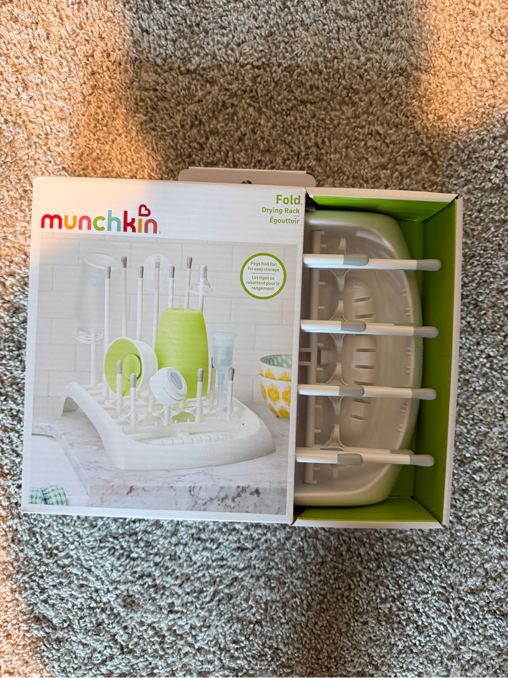Munchkin drying rack